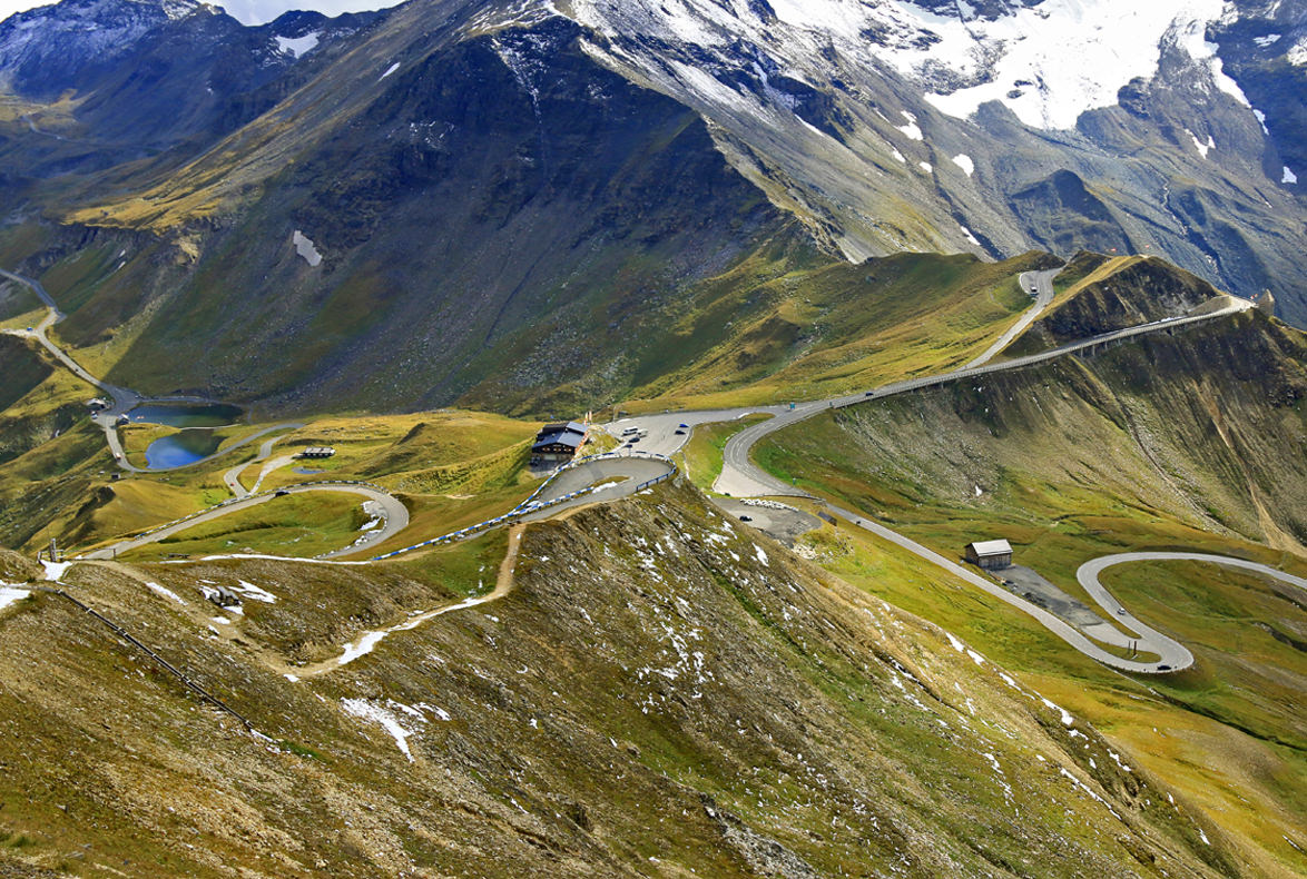 Carreteras de montaña para probar los frenos