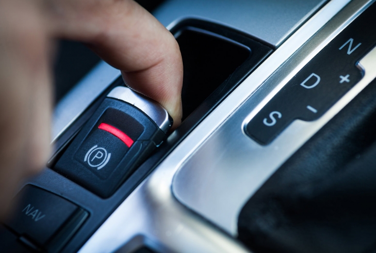 Los principales componentes del freno de estacionamiento eléctrico