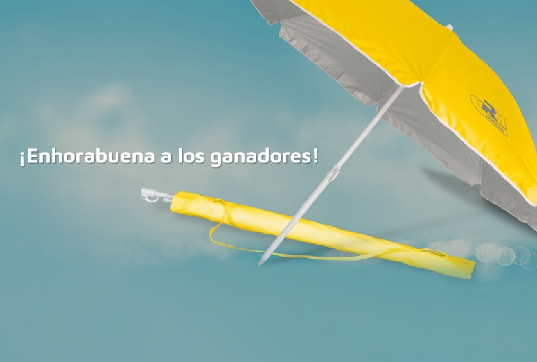 Estos son los ganadores del sorteo de la sombrilla Road House