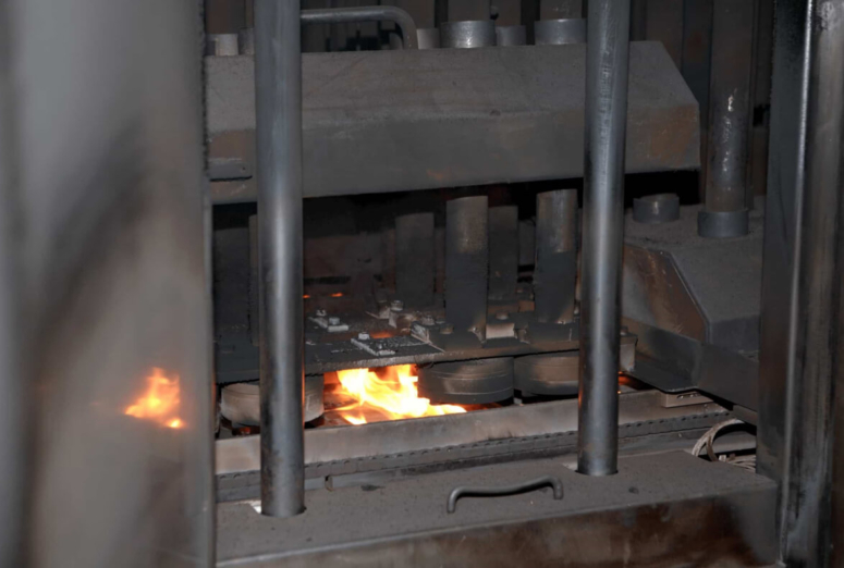 How are brake pads produced?