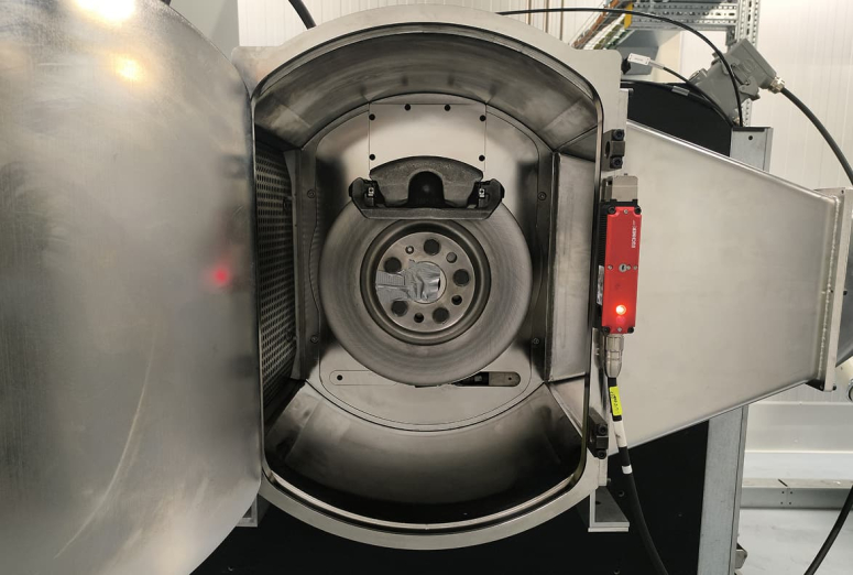 New brake dust test bench