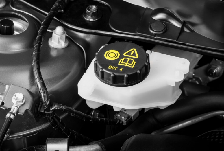 Correct storage of brake or suspension fluids